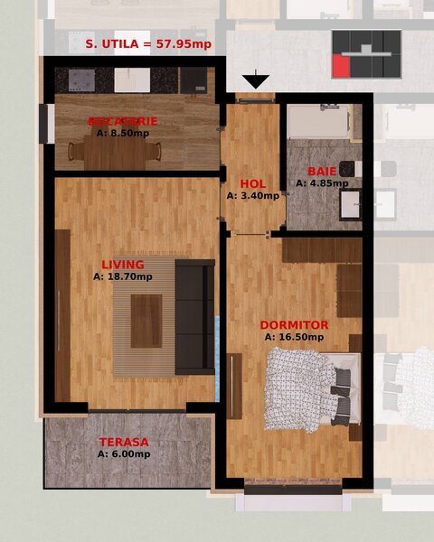 Dobroesti, Fundeni, Ilfov, Bucuresti. Garsoniere si Apartamente doua camere