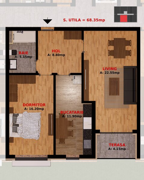 Dobroesti, Fundeni, Ilfov, Bucuresti. Garsoniere si Apartamente doua camere